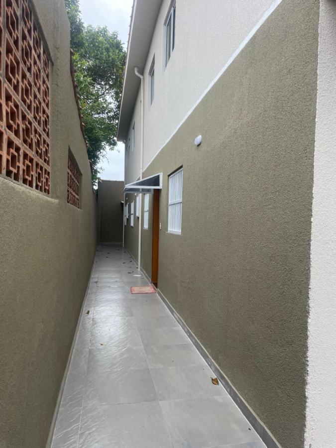 Casa Novinha - Praia Grande - Mirim - 3 Quadras Da Praia Wi-Fi Villa Exterior photo